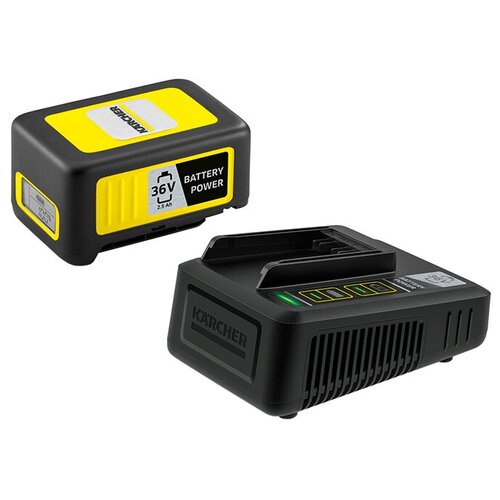 Комплект KARCHER Battery Power 36/25 (2.445-064.0), 36 В, 2.5 А·ч комплект аккумуляторов karcher battery power 36 60