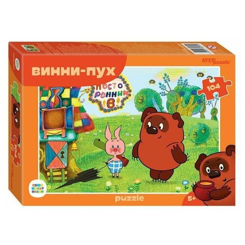 Пазл STEP puzzle Винни Пух 104 элемента пазл 104 винни пух 82034 step puzzle