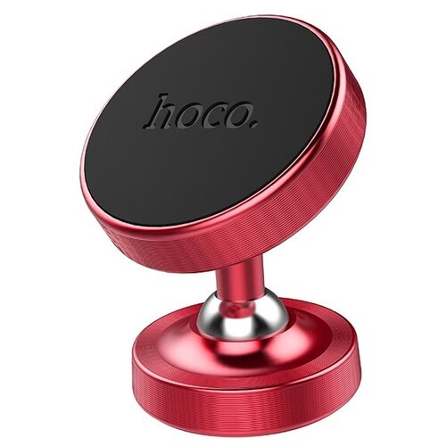 Магнитный держатель Hoco CA36 Plus, красный держатель телефона hoco plus dashboard серебр ca36