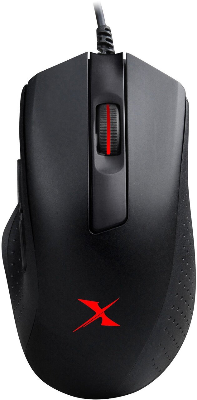 Мышь A4TECH Bloody X5 Pro, игровая, оптическая, проводная, USB, черный