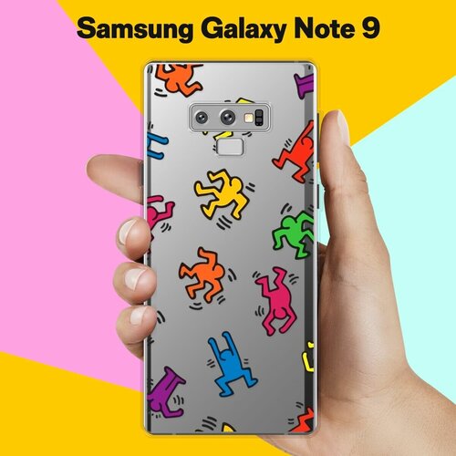 силиконовый чехол семечки макро на samsung galaxy note 9 самсунг ноут 9 Силиконовый чехол на Samsung Galaxy Note 9 Человечки / для Самсунг Галакси Ноут 9