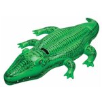Надувная игрушка-наездник Intex Крокодил 58546 - изображение