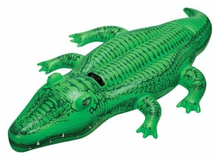 Надувная игрушка-наездник Intex Крокодил 58546