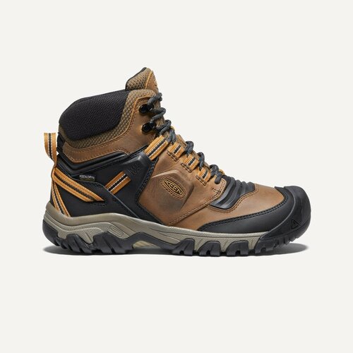 Ботинки Keen RIDGE FLEX MID WP, размер RU 44.5 US 11, коричневый