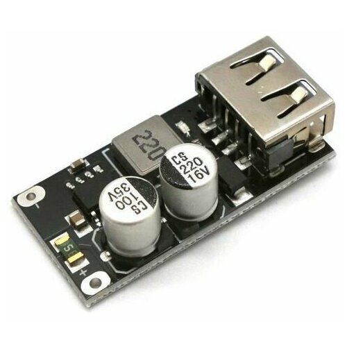 Понижающий модуль зарядки QC 3.0 6-32 В, 9 В, 12 В, 24 В/ Модуль для быстрой зарядки 3 В, 5 В, 12 В