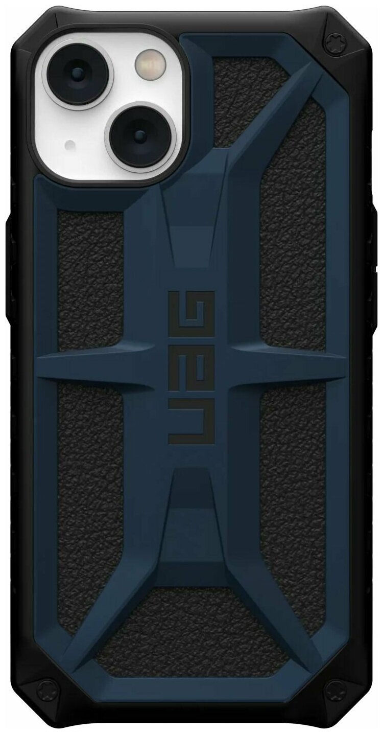 Чехол Urban Armor Gear (UAG) Monarch Series для iPhone 14, цвет Синий (Mallard) (114032115555)