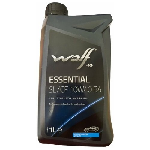 Моторное масло WOLF Essential B4 10W-40 SL/CF 1л