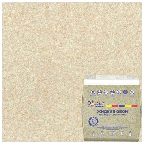 Жидкие обои Текстурное покрытие 11 09 кг цвет песочный 1843₽