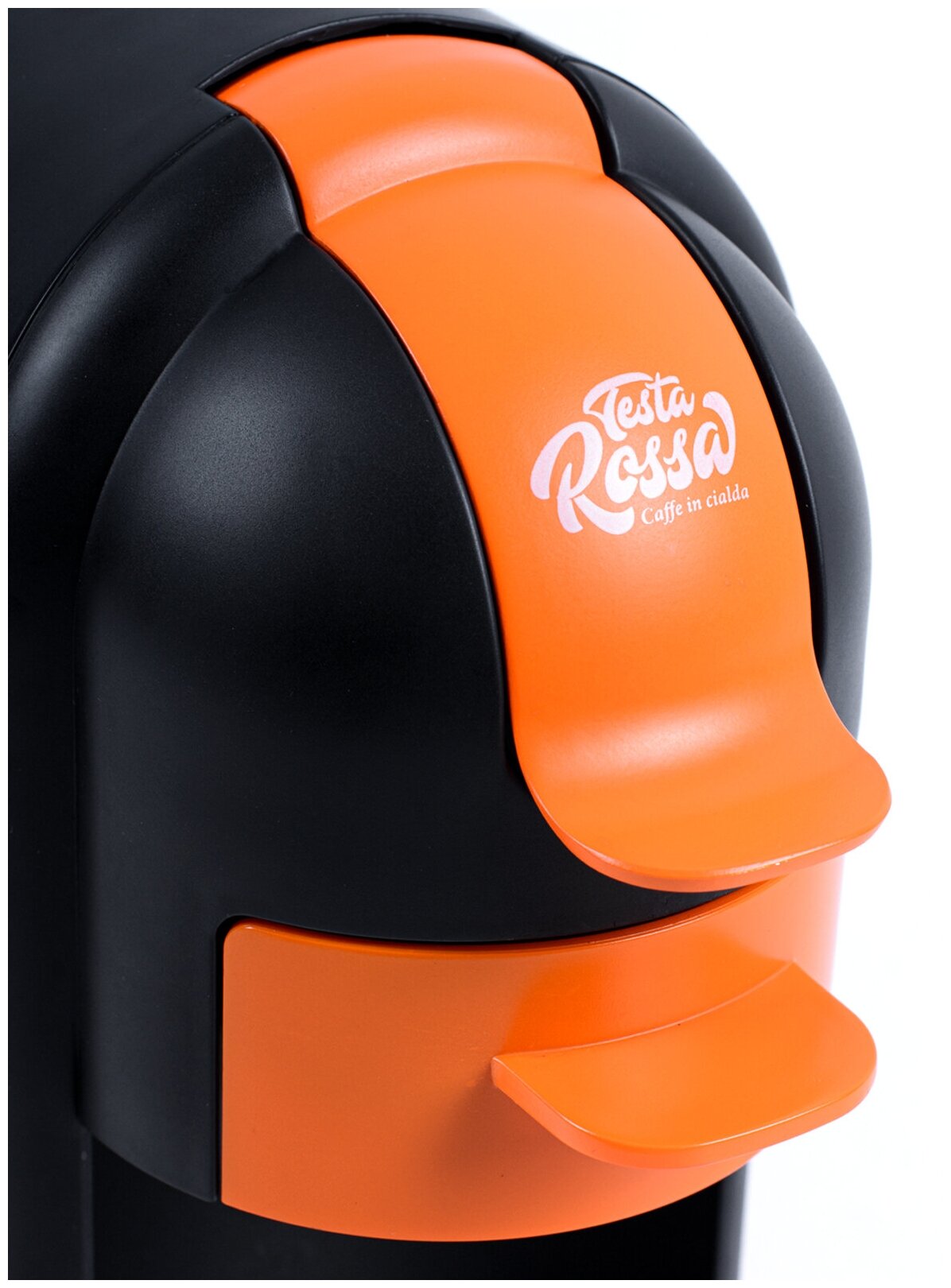 Кофеварка чалдовая Testa Rossa model 6890, 0,6 л, 1350 Вт, чалды 70 мм, оранжевый/черный - фотография № 6
