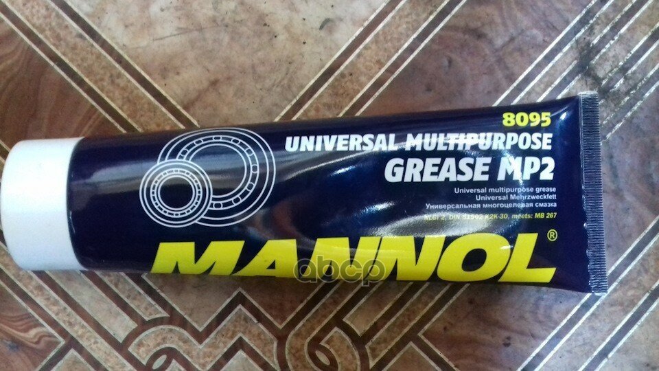 8095 Смазка универсальная многоцелевая Universal Multipurpose Grease MP-2 (230г)