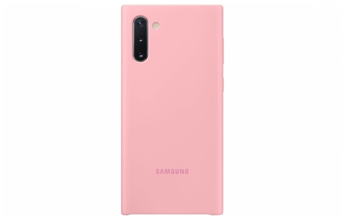 Чехол для Samsung Galaxy Note 10 Silicone Cover Pink