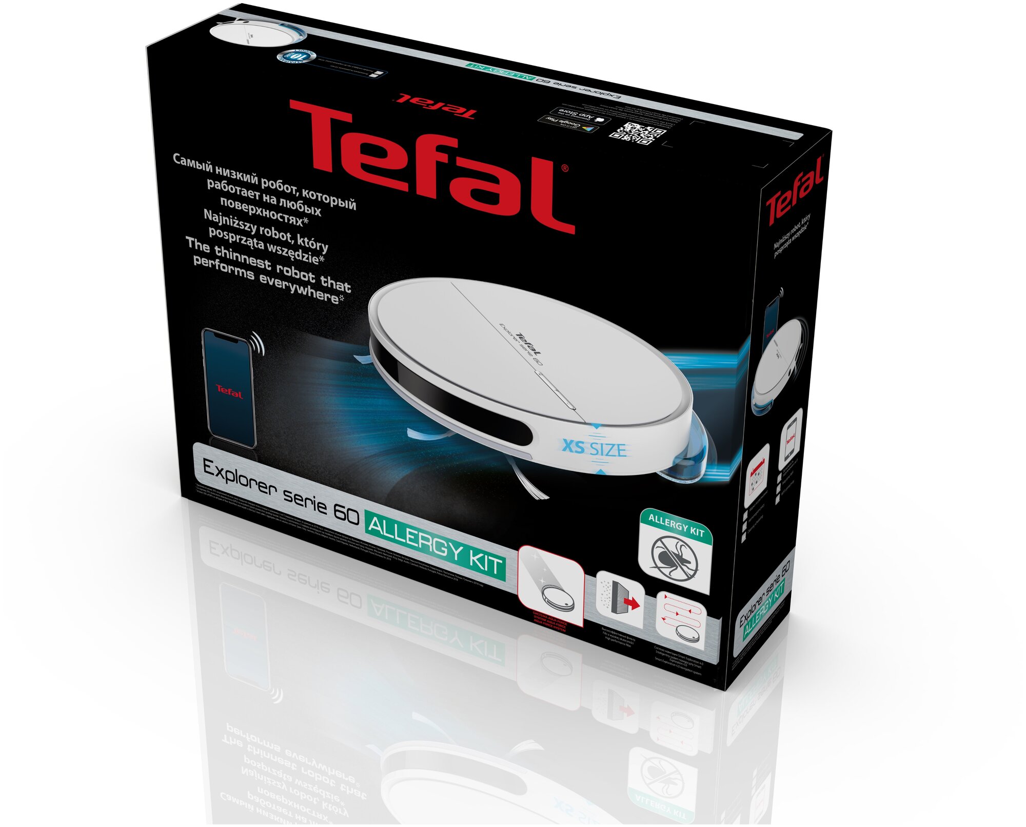 Робот-пылесос Tefal RG7447WH