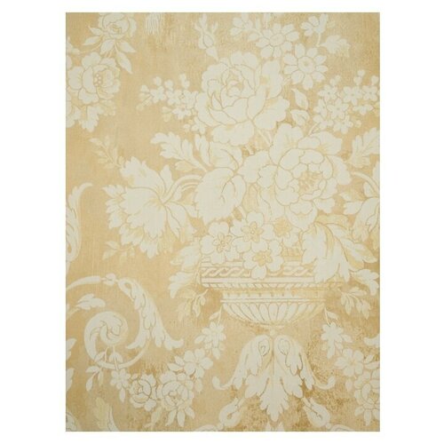 Обои SEABROOK CONNOISSEUR, бумага/акрил, Белые, Дамаск CO81105