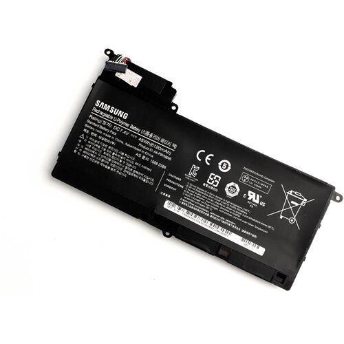 аккумулятор aa pbyn8ab для ноутбука samsung 530u4b 7 4v 6120mah черный Аккумулятор для ноутбука Samsung 530U4B Original (7.4V 6120mAh) P/N: AA-PBYN8AB, CS-SNP535NB