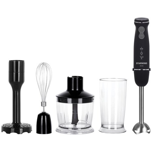 Блендер погружной Starwind SBP2236 850Вт черный 272400₽