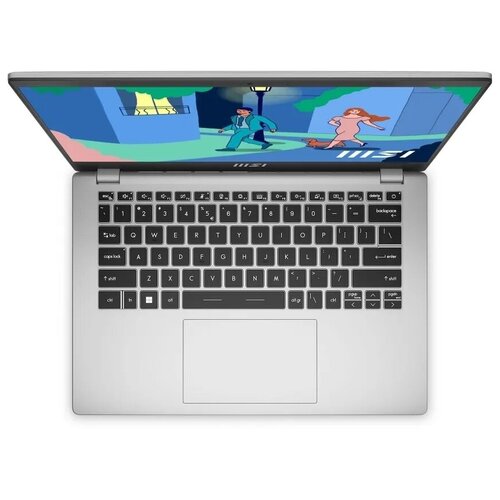 Ноутбук MSI Modern 14 C12M Core i5-1235U 13 GHz14 FHD 192010808GB512GB M2 PCIe SSDIris Xe GraphicsUrban SilverWin11Home 7760300₽