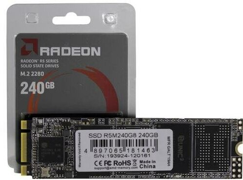 Твердотельный накопитель AMD Radeon M2 R5M240G8