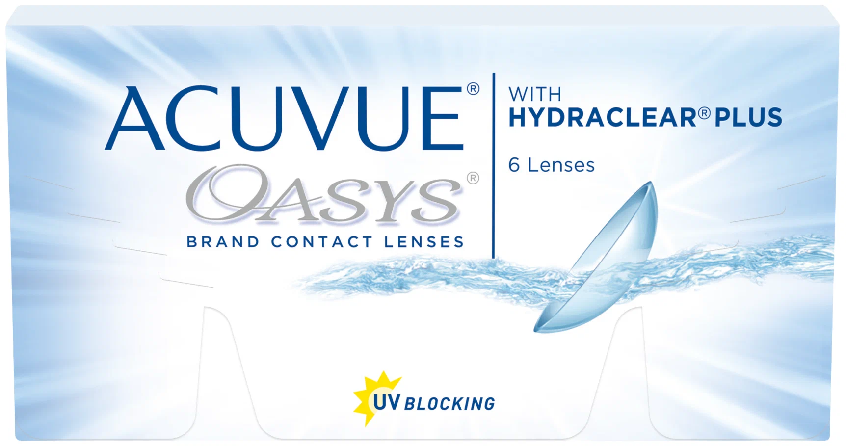 Контактные линзы ACUVUE Oasys (12 штук) R 8,4 D -1