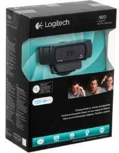 Веб-камера Logitech HD Pro Webcam C920, черный - фотография № 8