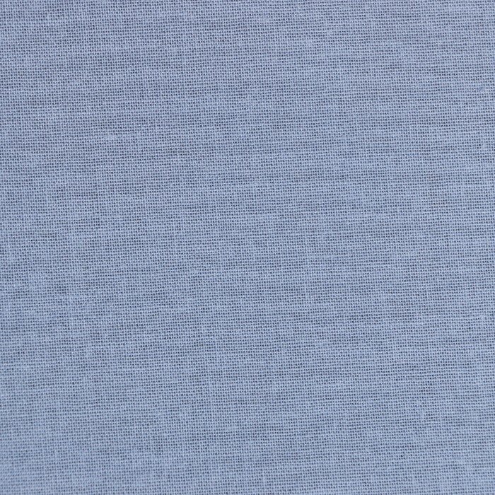 Простыня Этель 150x215, цв.голубой, 100% хлопок, поплин 125г/м2 - фотография № 2
