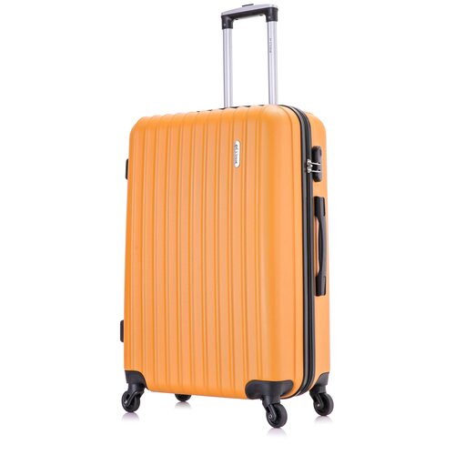 Умный чемодан L'case Krabi Krabi, 90 л, размер L, оранжевый умный чемодан l case krabi krabi 94 л размер l серый