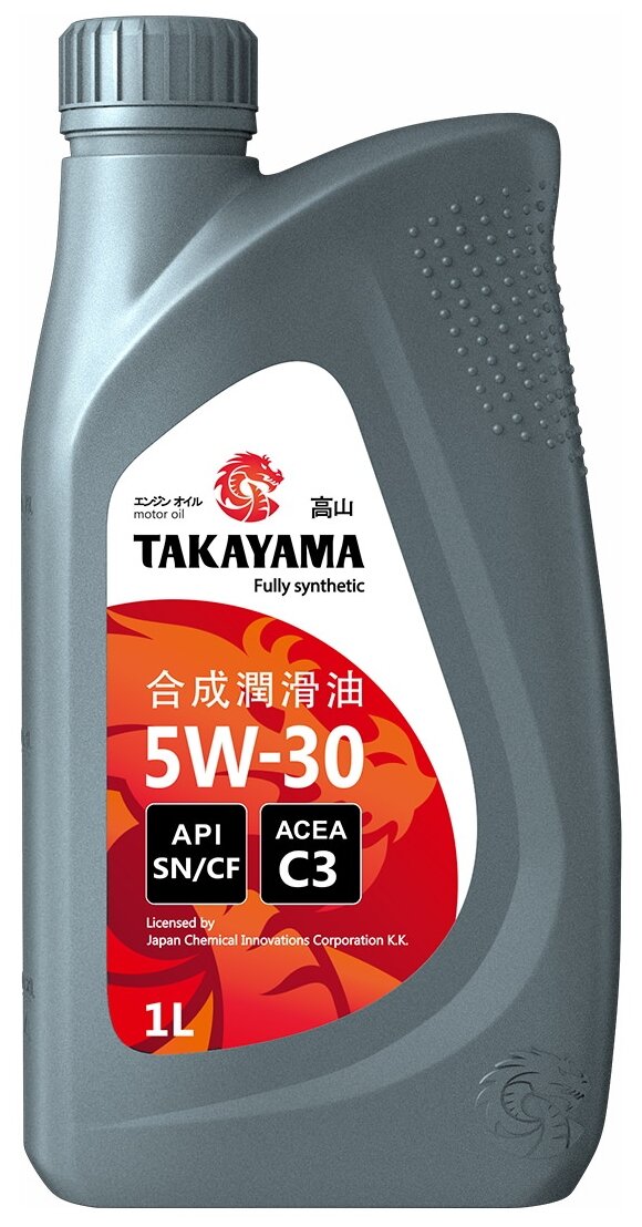 Масло моторное TAKAYAMA 5W30 SN/CF синтетика 1 л