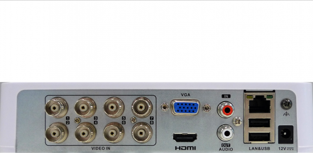 Гибридный видеорегистратор HiWatch DS-H208QA(C) - 8-канальный + 2 IP до 6Мп с поддержкой AoC и мобильным приложением - фотография № 2