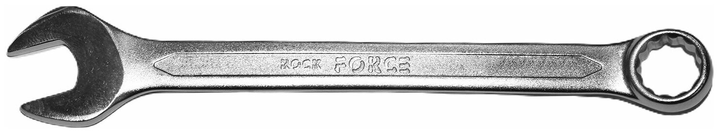 Прямой двенадцатигранный комбинированный ключ Rockforce Rock force - фото №6