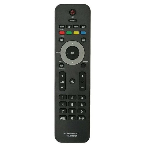 фото Пульт huayu 2422 549 01833 ( rc2143604/01, rc2143605/01, rc2143616/01, rcpf05e08b, rcpf02e08b) (для телевизоров philips)