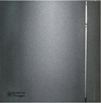 Вытяжной вентилятор Soler & Palau Silent-100 CZ Design 4C (серый) 03-0103-137