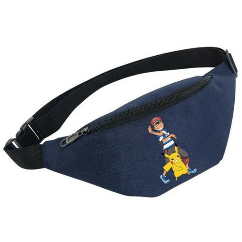 фото Сумка поясная noname, синий