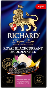 Фото Чай Richard Royal Blackcurrant & Golden Apple 25 сашет