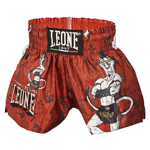 Детские шорты для тайского бокса Leone 1947 Ramon Jr Thai Shorts ABJ01 Red (L)