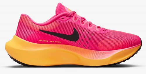 Кроссовки NIKE Zoom, размер 6US, розовый, оранжевый