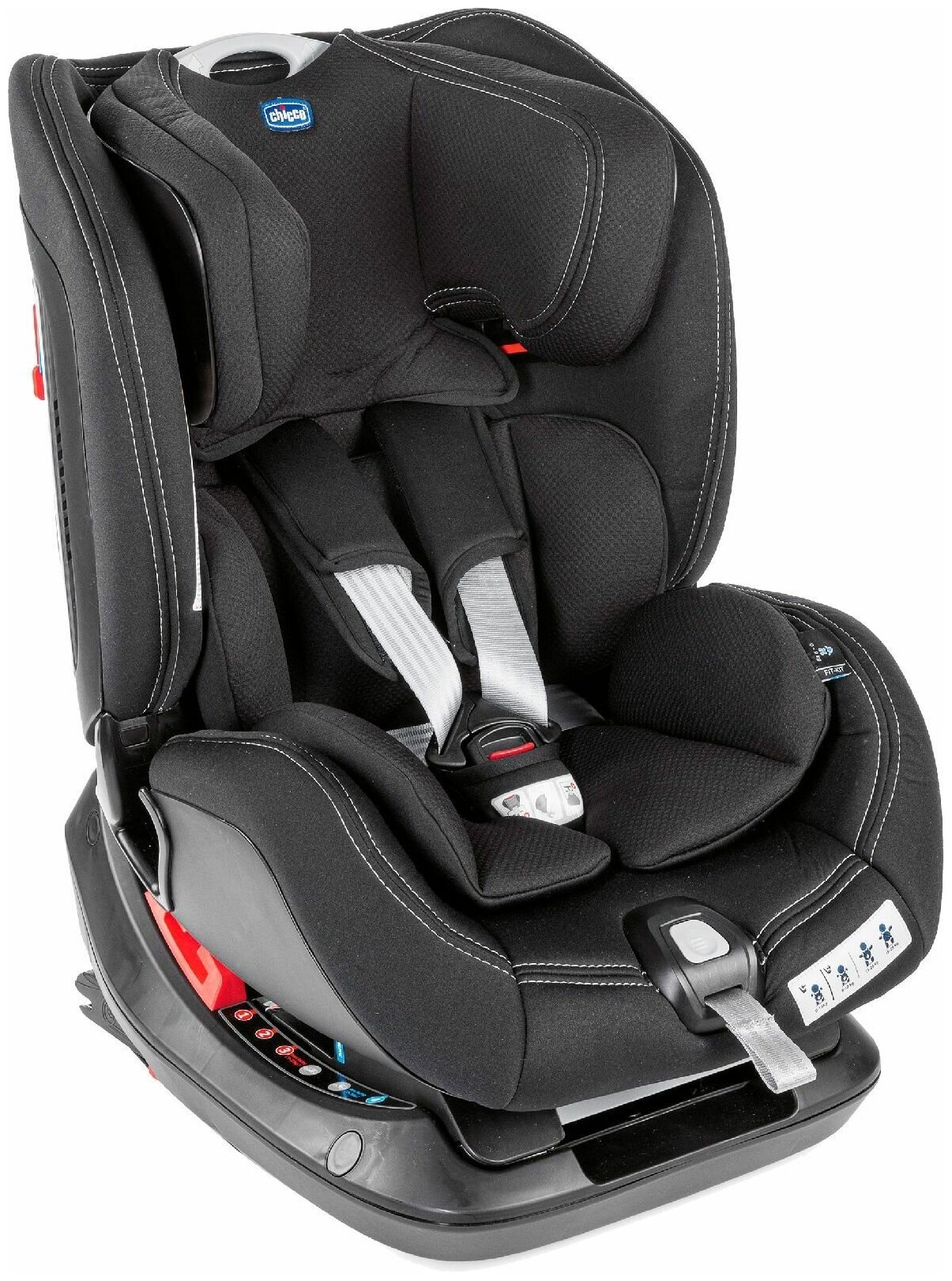 Автокресло CHICCO SIRIO 012 STD BLACK гр. 0/1/2