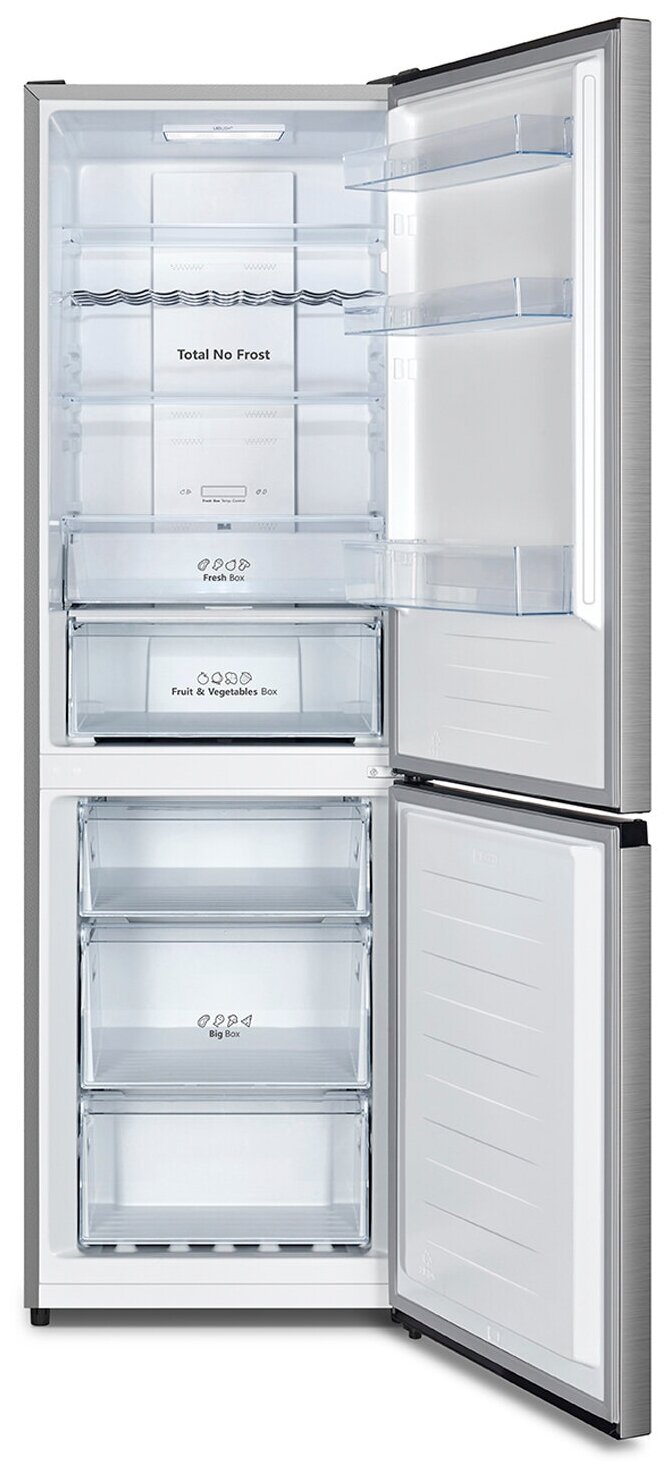 Холодильник Lex RFS 203 NF IX нержавеющая сталь - фотография № 2