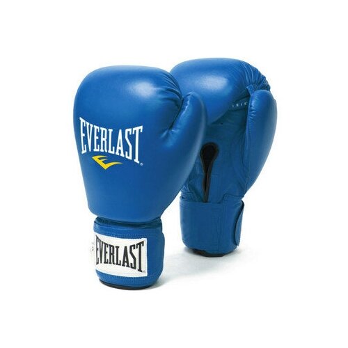 Перчатки для любительского бокса Amateur Cometition PU Blue - Everlast - Синий - 10 oz