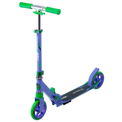 Детский 2-колесный городской самокат Ridex Razzle, фиолетовый/зеленый