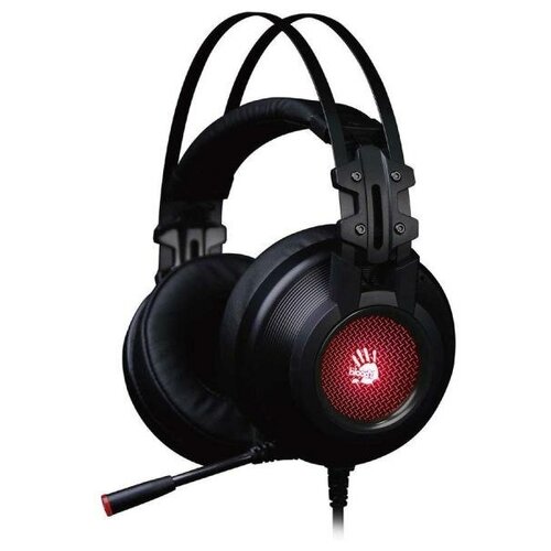 Игровая гарнитура проводная A4TECH G525 BLACK черный 293500₽