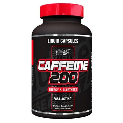 фото Предтренировочный комплекс nutrex caffeine 200 нейтральный банка 60 шт.