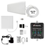 Готовый комплект усиления сотовой связи VEGATEL VT-900E/1800-kit (дом, LED) - изображение