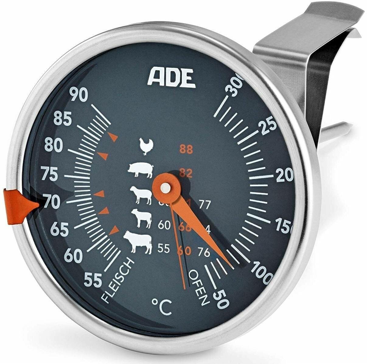 ADE Термометр для мяса ADE BBQ1801 stainless steel, механический