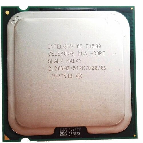 Процессор Intel Celeron E1500 Conroe-L LGA775, 2 x 2200 МГц, OEM процессор intel celeron 440 conroe l lga775 1 x 2000 мгц oem