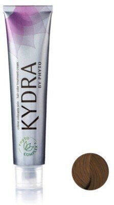 Kydra Creme стойкая крем-краска для волос, 7/7 каштановый блонд, 60 мл