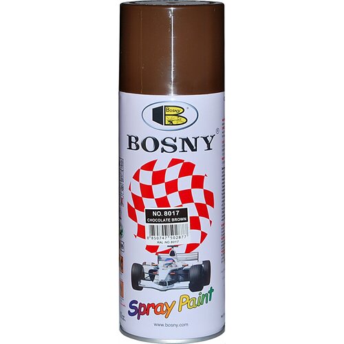 Грунт Bosny Spray Paint универсальный, шоколадно- коричневый