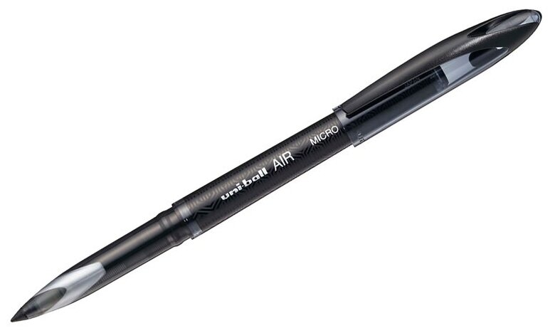 Ручка-роллер Uni-Ball Air (0.45мм, черный цвет чернил, корпус черный) (110903)