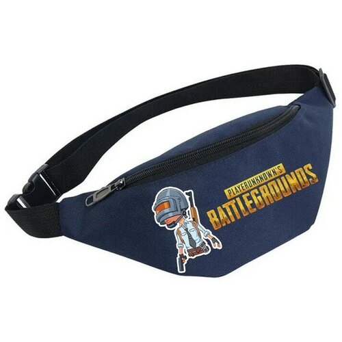 фото Сумка поясная noname, синий