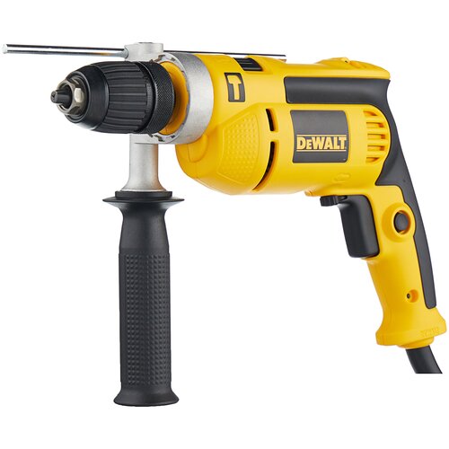 Ударная дрель DeWALT DWD024S, 750 Вт, без аккумулятора черный ударная дрель dewalt dwd522ks 950 вт без аккумулятора желтый