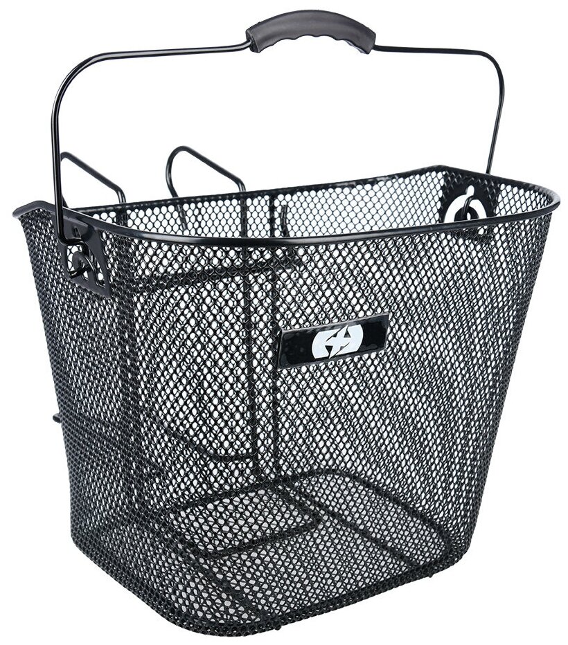   Oxford Black Mesh Basket With Hanger 