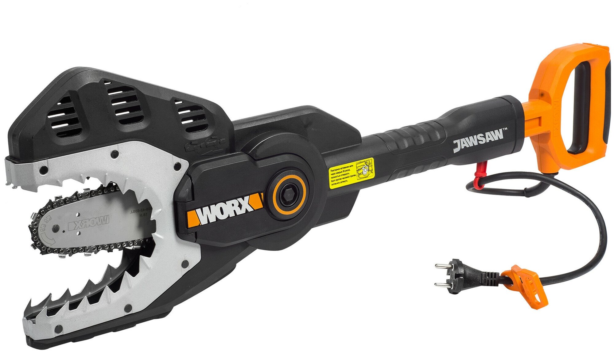 Пила цепная WORX JawSaw WG307E